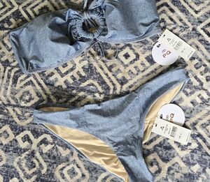 PQ Swim 2 Piece Denim Size L